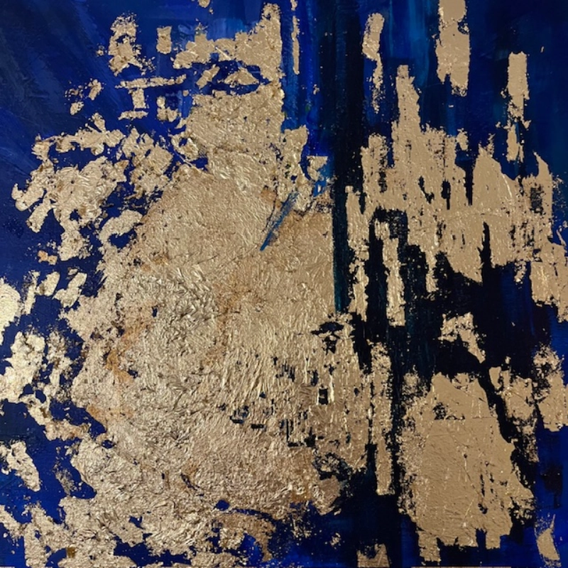 Akryl 22Bez slowa 222 40cm x 40cm 2022.1